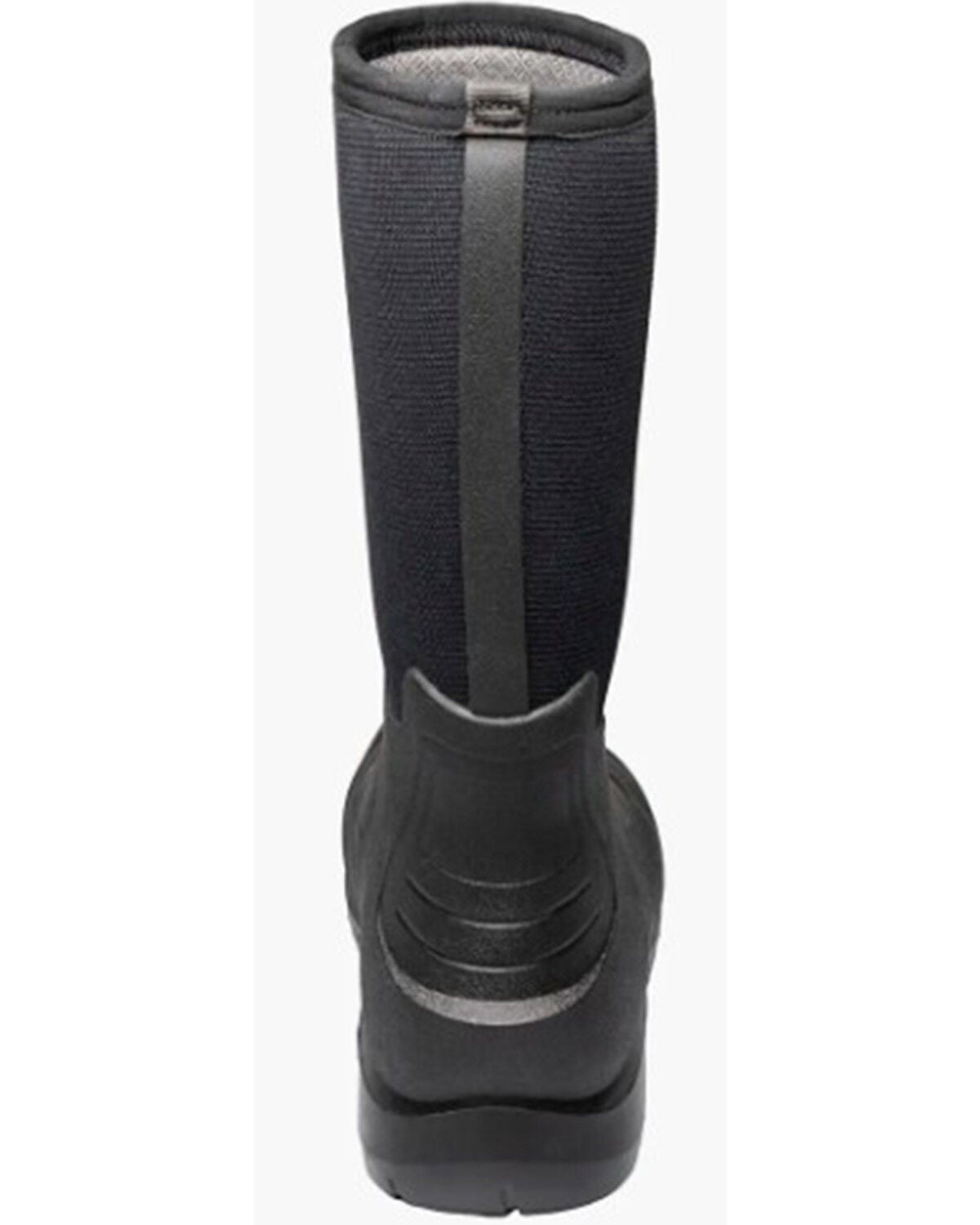 Image #4 - Bogs Men's Stockman II Work Boots - Composite Toe, Black, hi-res