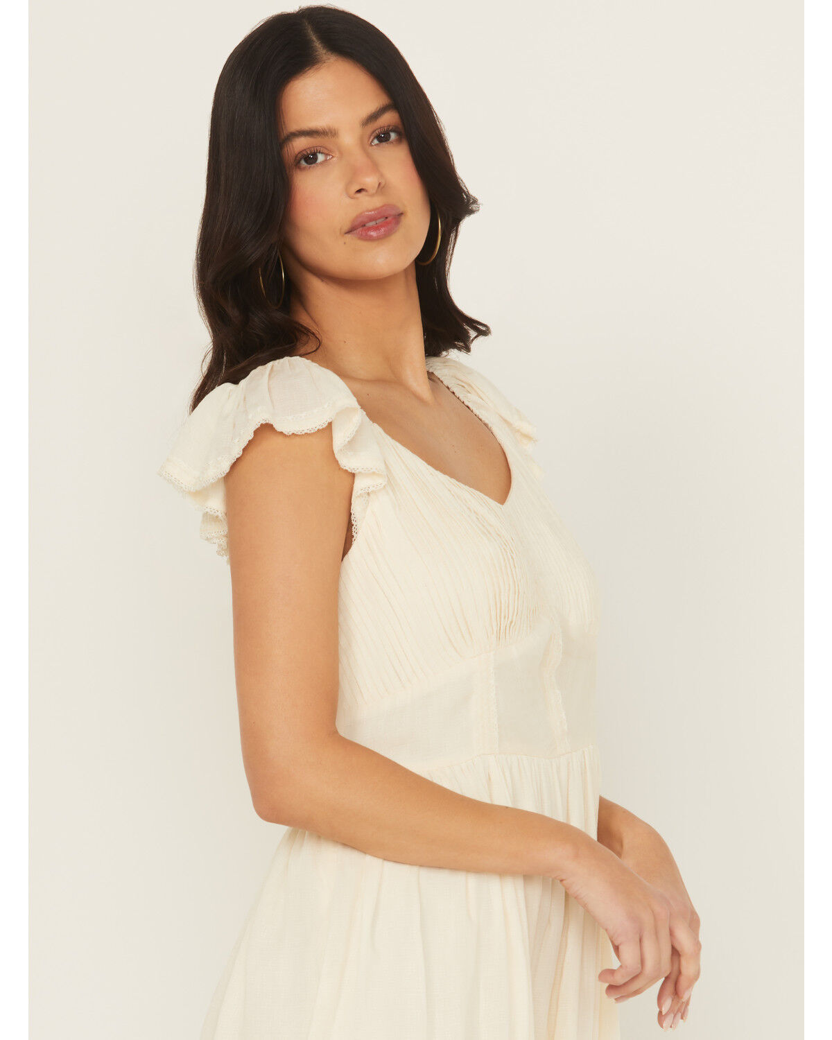 Image #2 - Shyanne Women's Tie-Back Mini Dress, Cream, hi-res