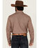 Image #4 - Cody James Men's Ramon Plaid Print Long Sleeve Snap Western Shirt, Brown, hi-res
