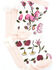 Image #1 - Shyanne Girls' Pointelle Floral Crew Socks - 2 Pack, Multi, hi-res