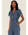 Image #4 - Show Me Your Mumu Women's Denim Cannon Jumpsuit, Blue, hi-res