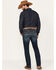 Image #3 - Ariat Men's M8 Morro Brawley Dark Wash Modern Slim Tapered Jeans, Blue, hi-res