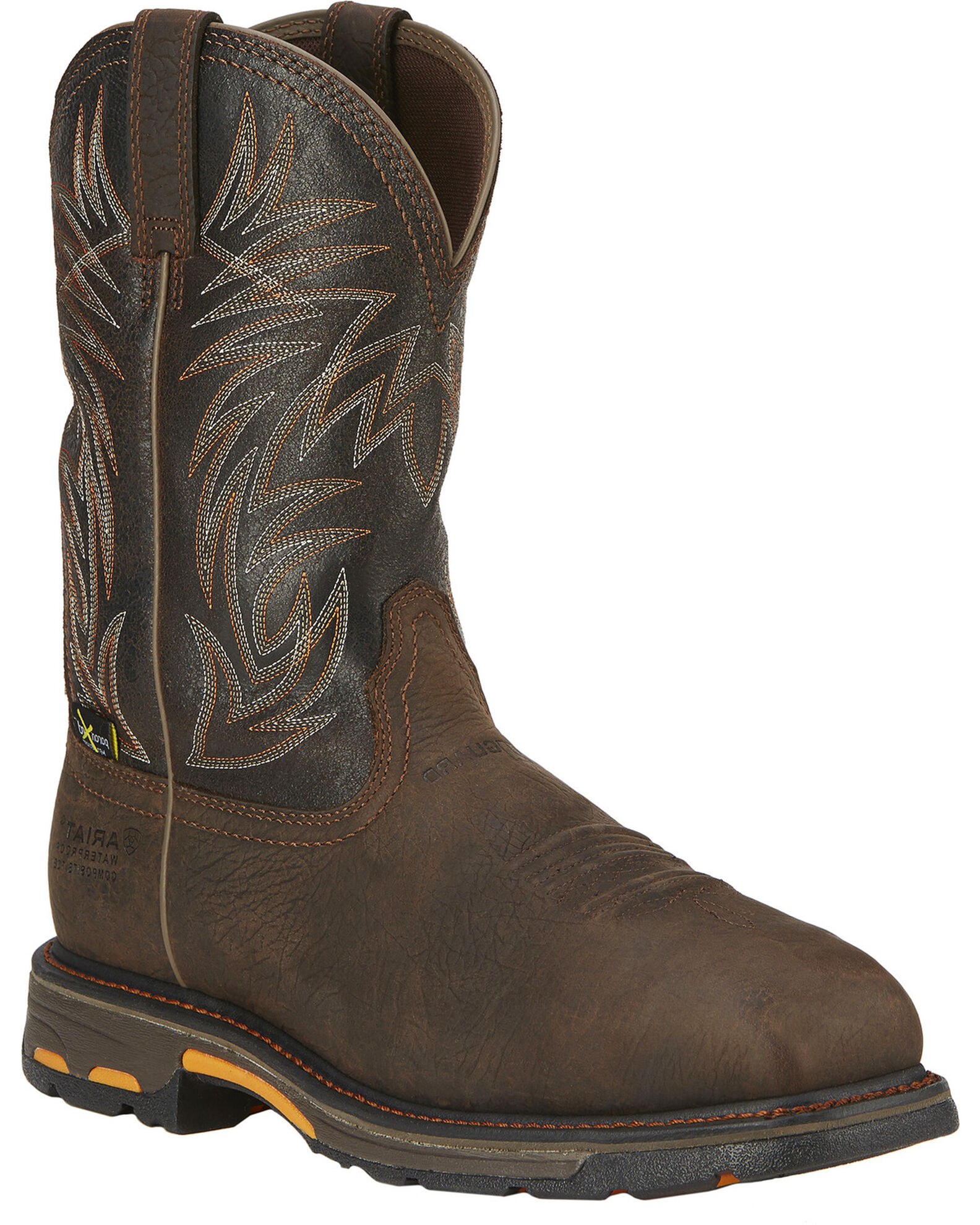 Western work boots ariat outlet