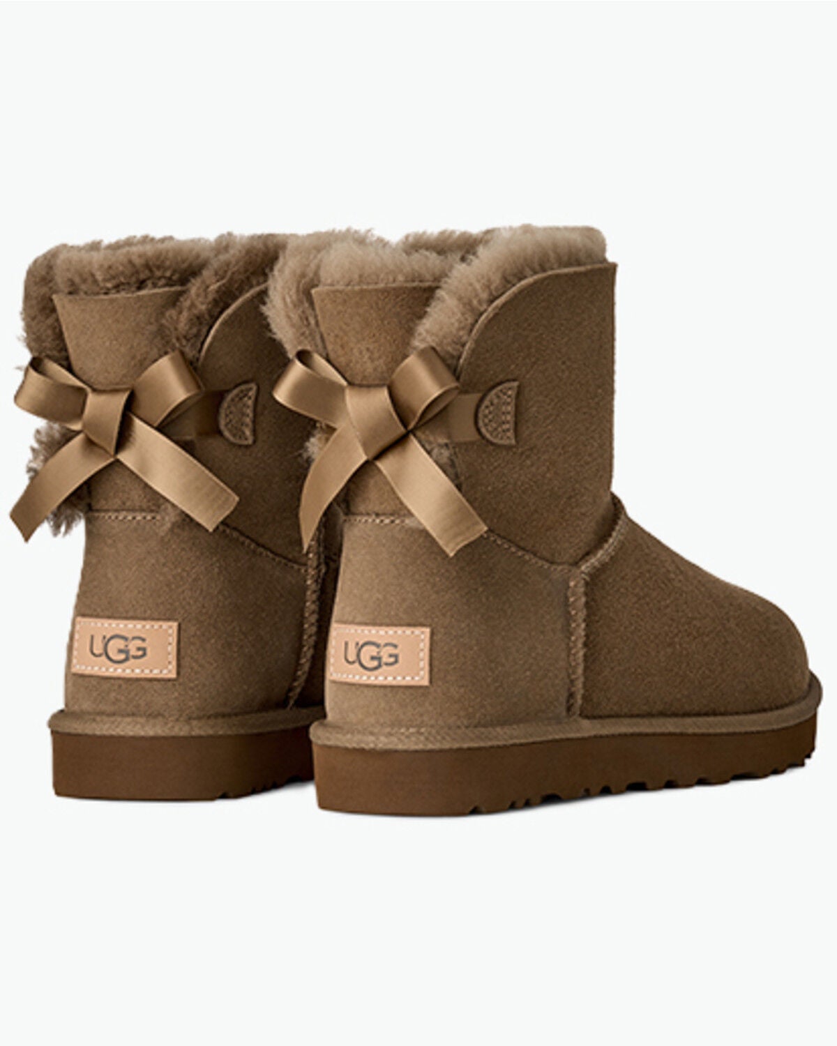 Image #4 - UGG Women's Mini Bailey Bow II, Bronze, hi-res