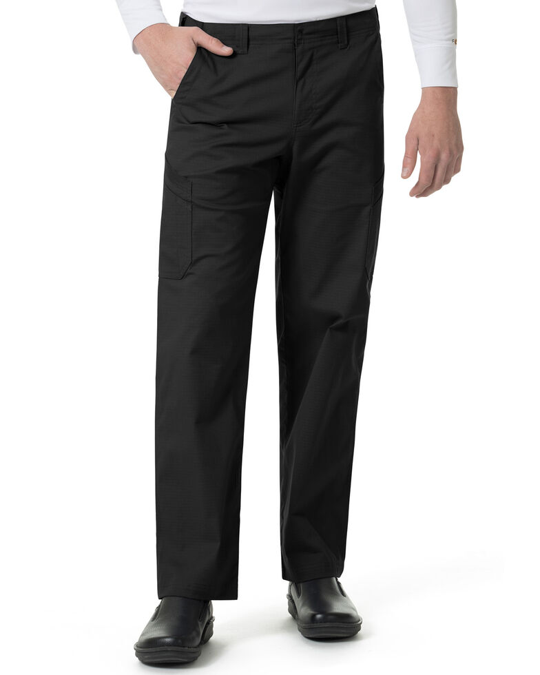 Carhartt Men's Straight Fit Multi Utility Cargo Pants, Black, hi-res