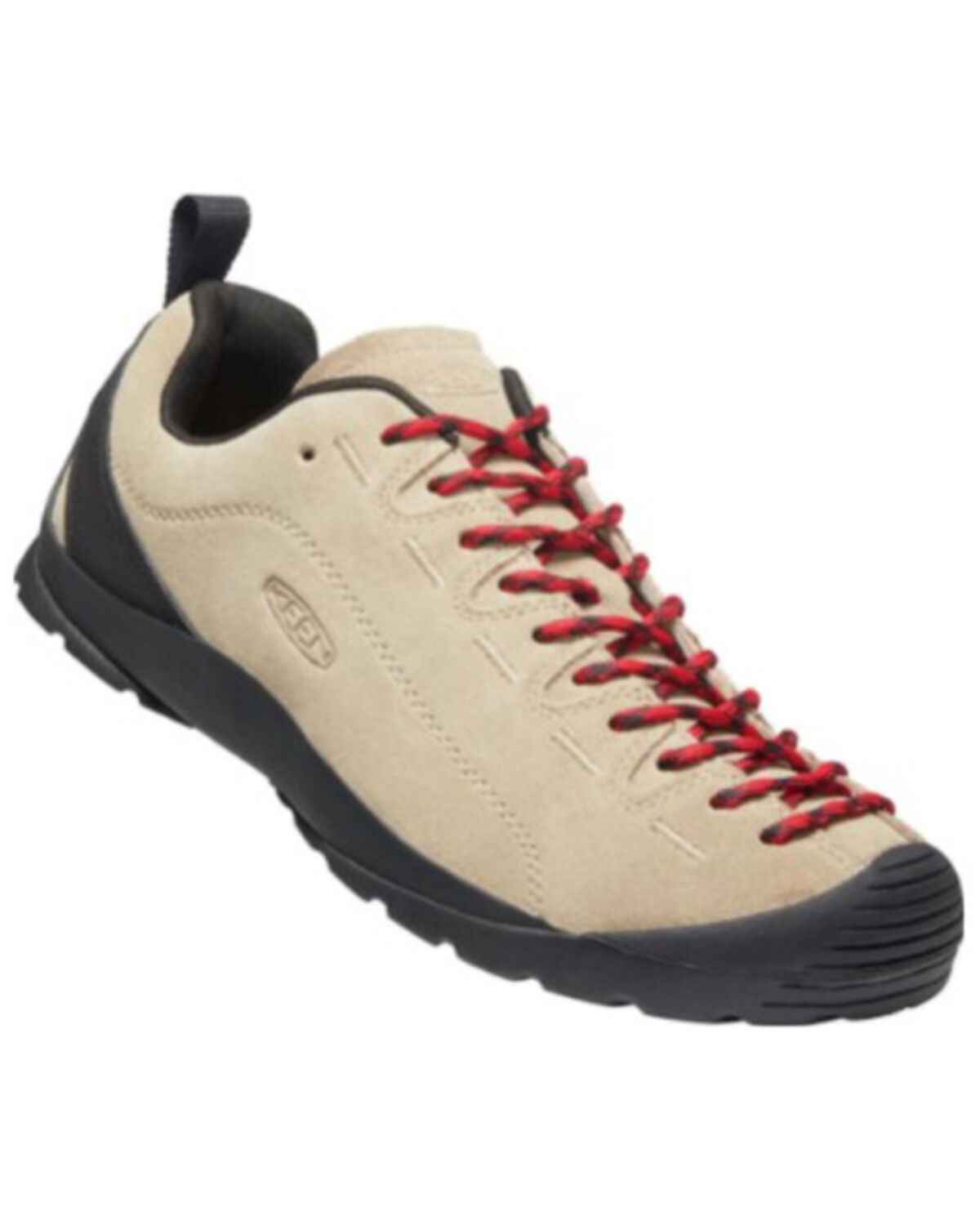 Image #1 - Keen Men's Silver Mink Jasper Lace-Up Hiking Shoe, Lt Brown, hi-res
