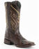 Image #1 - Ferrini Men's Jeese Brown Alligator Print Western Boots - Broad Square Toe, Brown, hi-res