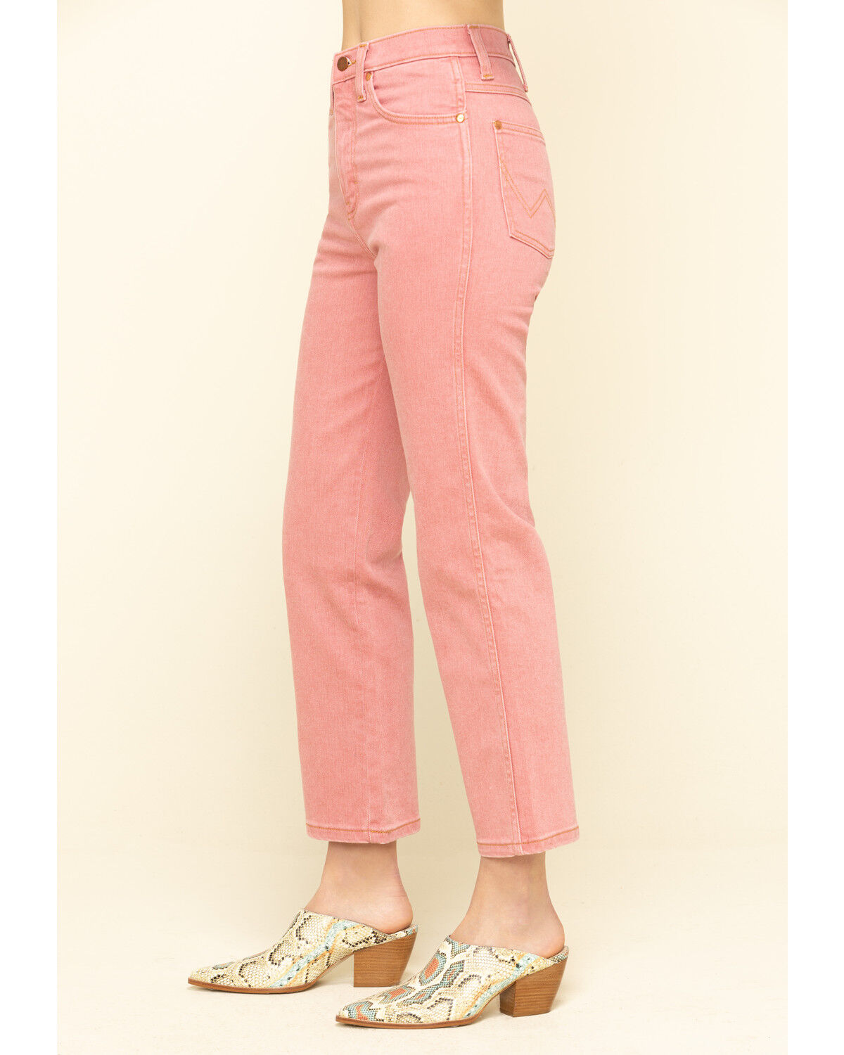wrangler pink jeans