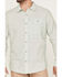 Image #3 - Brothers and Sons Men's Performance Solid Long Sleeve Button Down Western Shirt, Green, hi-res