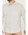 Image #3 - Brothers and Sons Men's Performance Solid Long Sleeve Button Down Western Shirt , Green, hi-res