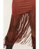 Image #2 - Shyanne Women's Faux Suede Fringe Mini Skirt, Mahogany, hi-res