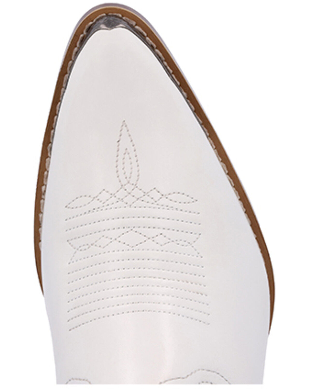 Image #6 - Durango Women's Crush Short Western Boots - Round Toe, White, hi-res