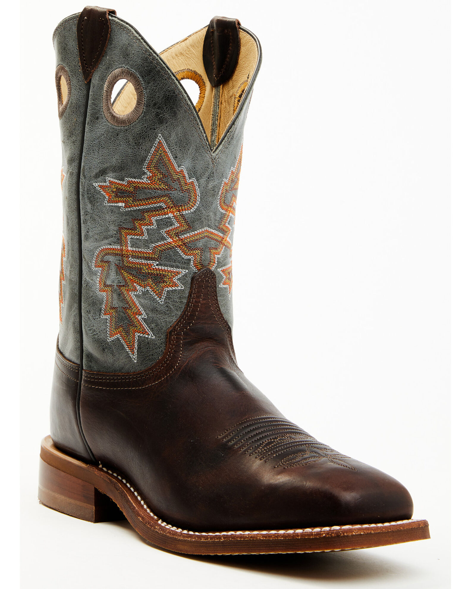 Justin wide sale square toe boots