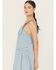 Image #3 - Free People Women's Machu Barrel Midi Dress, Blue, hi-res