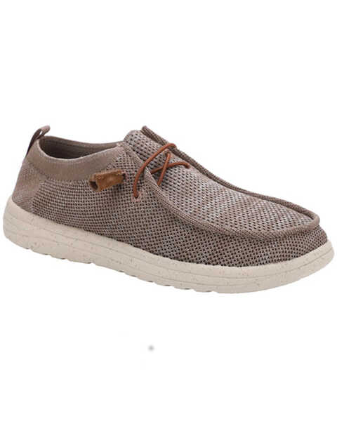 Lamo Footwear Men's Michael Slip-On Casual Shoes - Moc Toe , Beige, hi-res