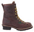 Image #2 - Georgia Boot Men's Waterproof Logger Boots - Round Toe, Chocolate, hi-res