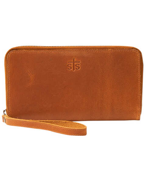 STS Ranchwear Women's Basic Bentley Wallet, Brown, hi-res