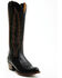 Image #1 - Macie Bean Burnin' Daylight Western Boots - Round Toe, Black, hi-res