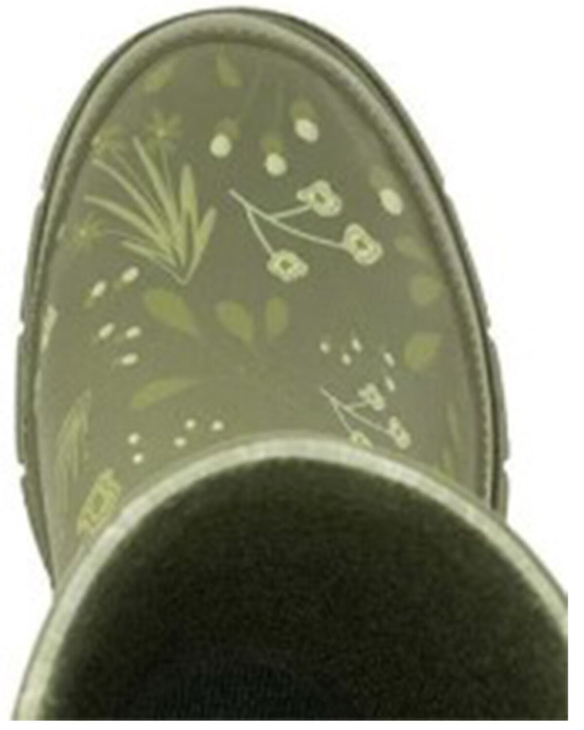 Image #6 - Western Chief Women's Flowered Medley Tall Rain Boots - Round Toe, Green, hi-res