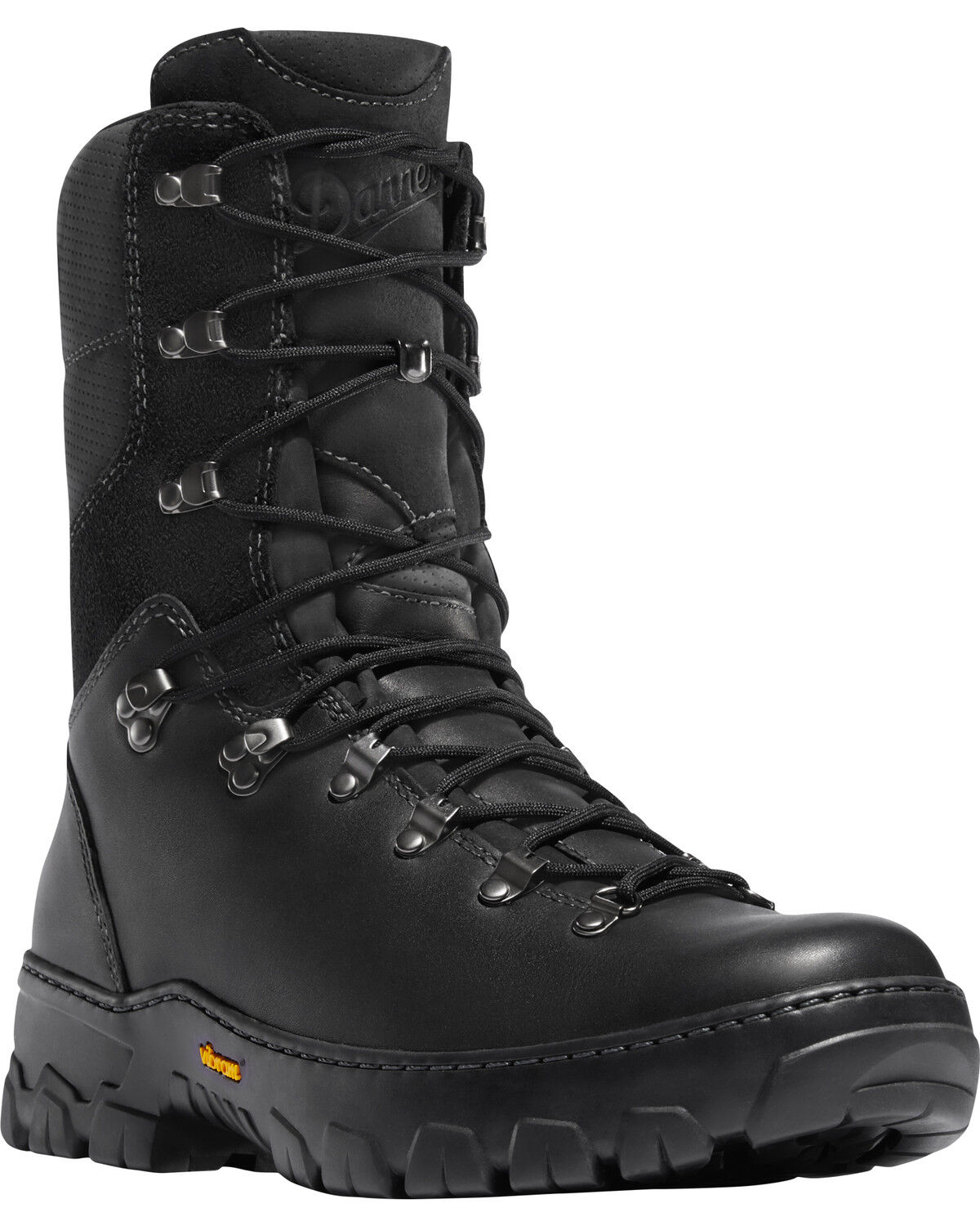 Image #1 - Danner Men's Wildland Tactical Firefighter 8" Boots - Soft Toe, Black, hi-res