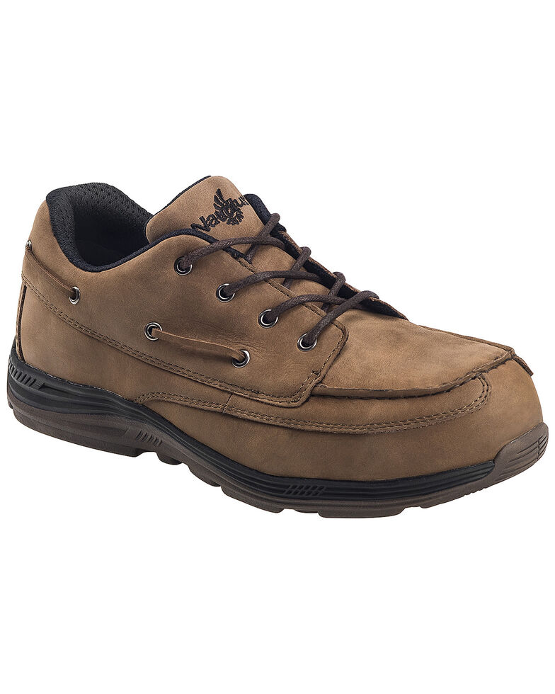 Nautilus Men's Brown EH Carbon Nanofiber Casual Work Shoes - Composite Toe, Brown, hi-res