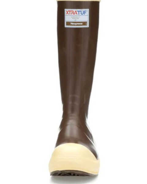 Image #4 - Xtratuf Men's 15" Legacy Boots - Steel Toe , Brown, hi-res