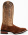Image #2 - Laredo Men's Rigid Roughout Performance Western Boots - Broad Square Toe, Rust Copper, hi-res