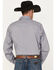 Image #4 - Roper Men's Large Geo Print Long Sleeve Pearl Snap Shirt, Grey, hi-res