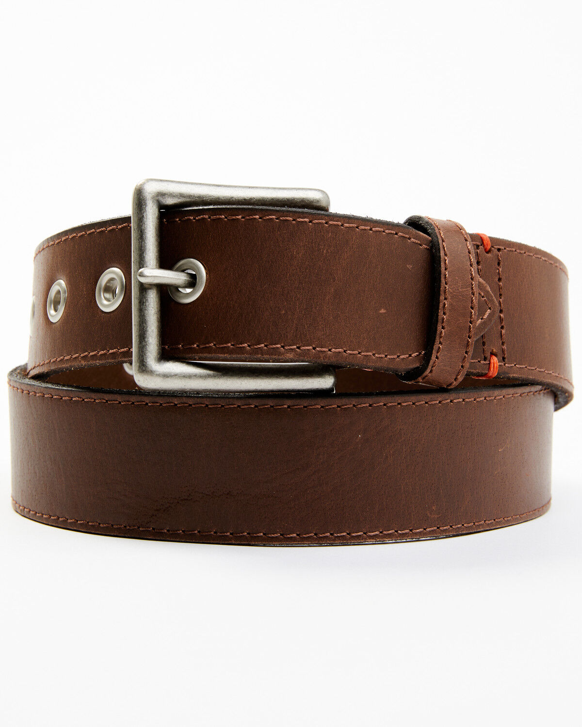 Image #1 - Hawx Men's Heavy Duty Reinforced Stitched Belt, Brown, hi-res