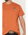 Image #3 - Riot Society Men's Cactus Skull Embroidered Short Sleeve T-Shirt, Dark Orange, hi-res