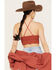 Image #4 - Fornia Women's Floral Jacquard Print Sleeveless Brami, Rust Copper, hi-res