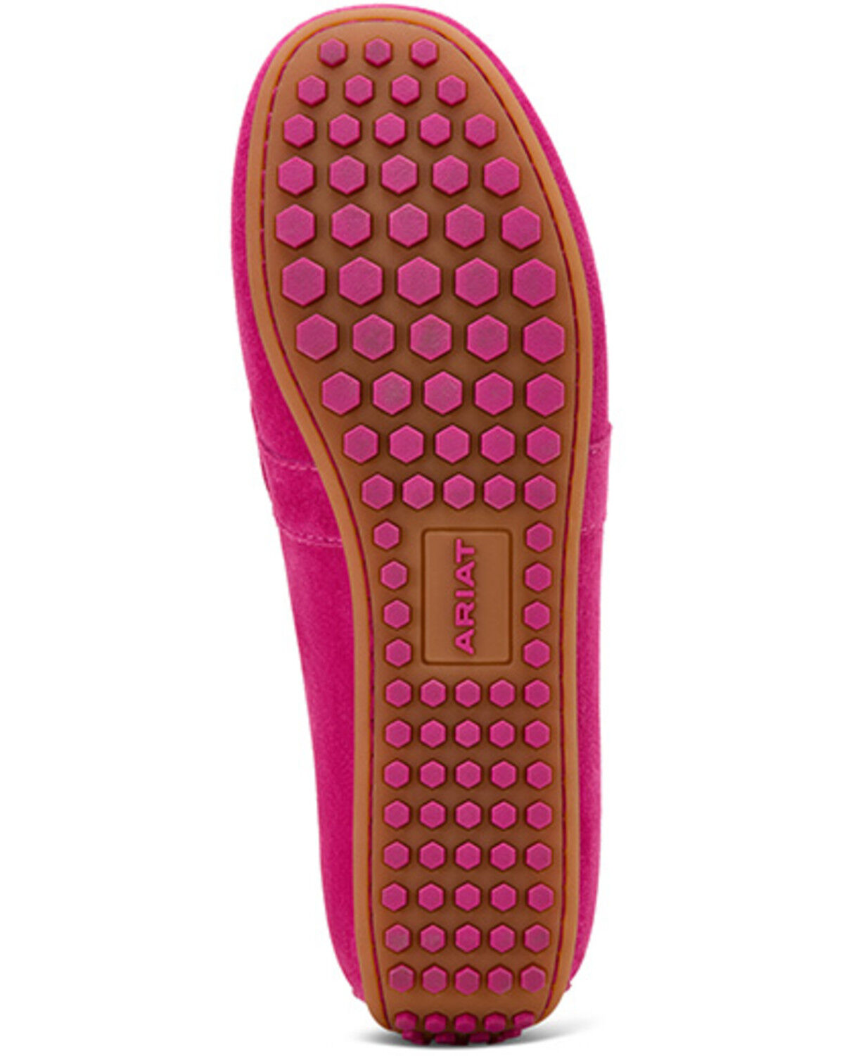 Image #5 - Ariat Women's Selene Casual Driving Shoes - Moc Toe, Pink, hi-res