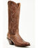 Image #1 - Shyanne Women's Aurelia Exotic Caiman Western Boots - Round Toe, Brown, hi-res