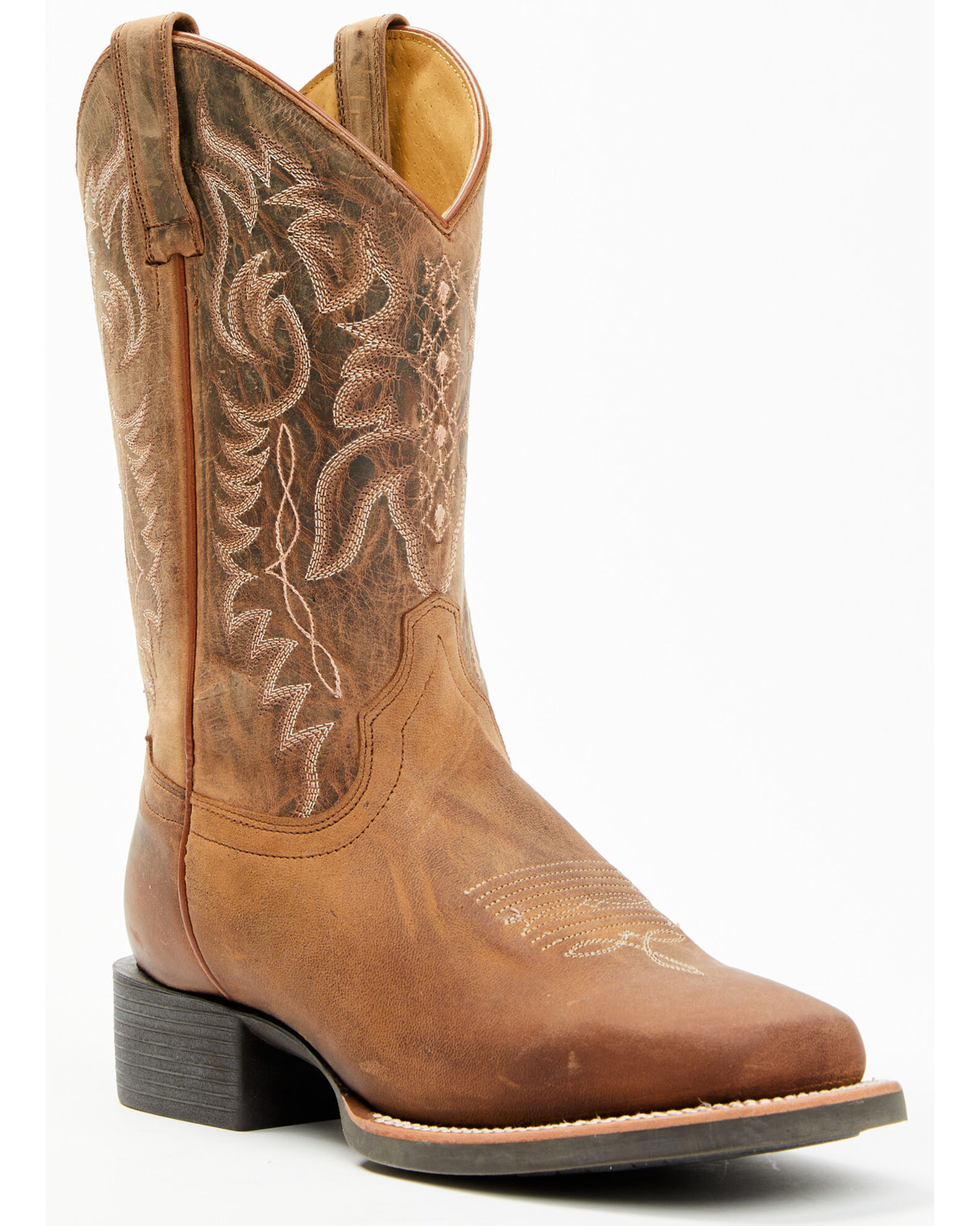 Womens square toe deals booties