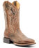 Image #1 - Shyanne Women's Shay Xero Gravity Western Performance Boots - Broad Square Toe, Brown, hi-res