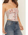 Image #3 - Originality Women's Boot Barn Exclusive Patchwork Print Bandana Top, Olive, hi-res