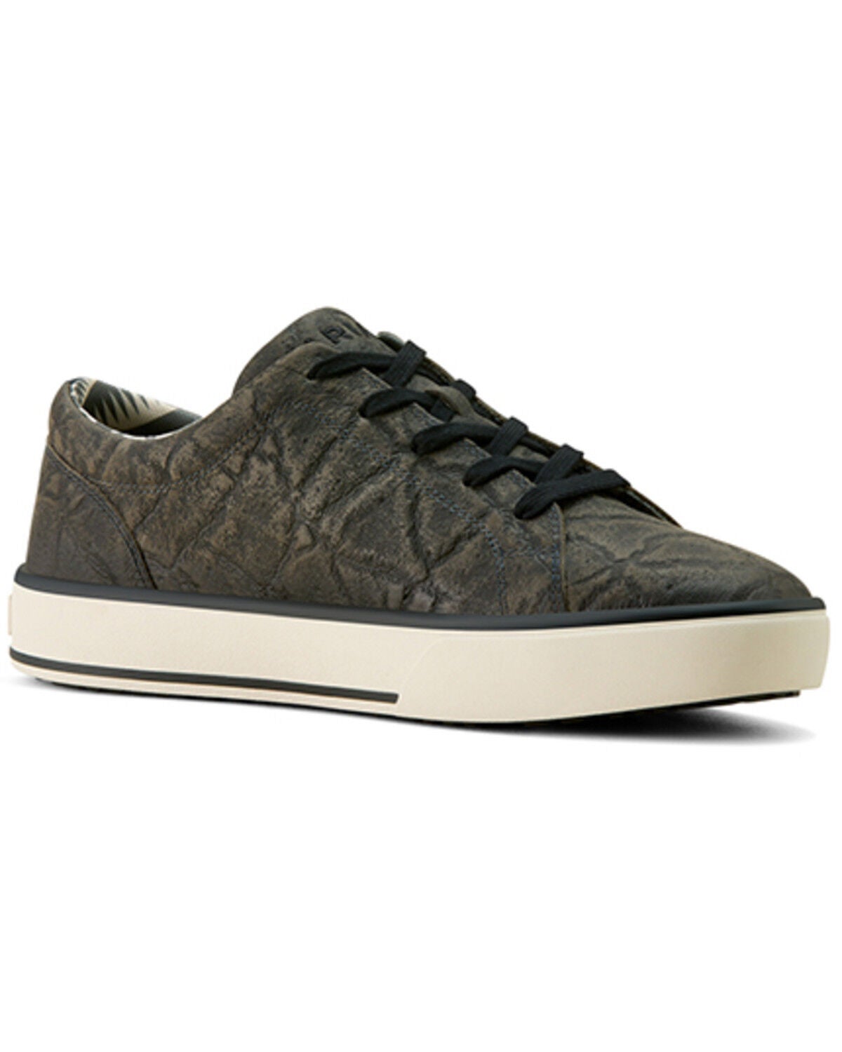 Image #1 - Ariat Men's Sawyer Elephant Print Casual Shoes, Charcoal, hi-res