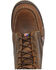 Image #4 - Carolina Men's 8" Lace-Up Work Boots - Moc Toe, Brown, hi-res