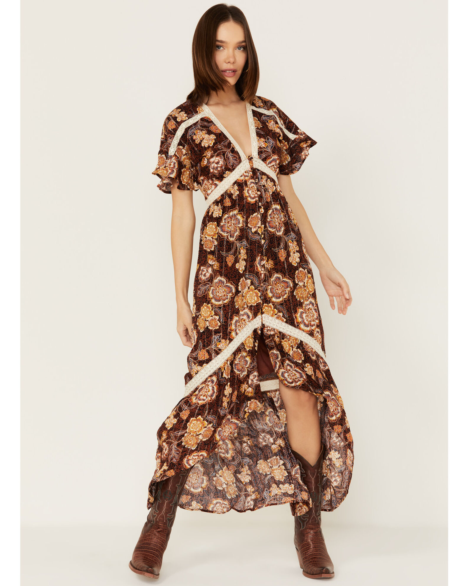 High low short sleeve dress new arrivals