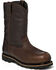Image #1 - Justin Men's Miner Waterproof Insulated Work Boots - Composite Toe, Brown, hi-res