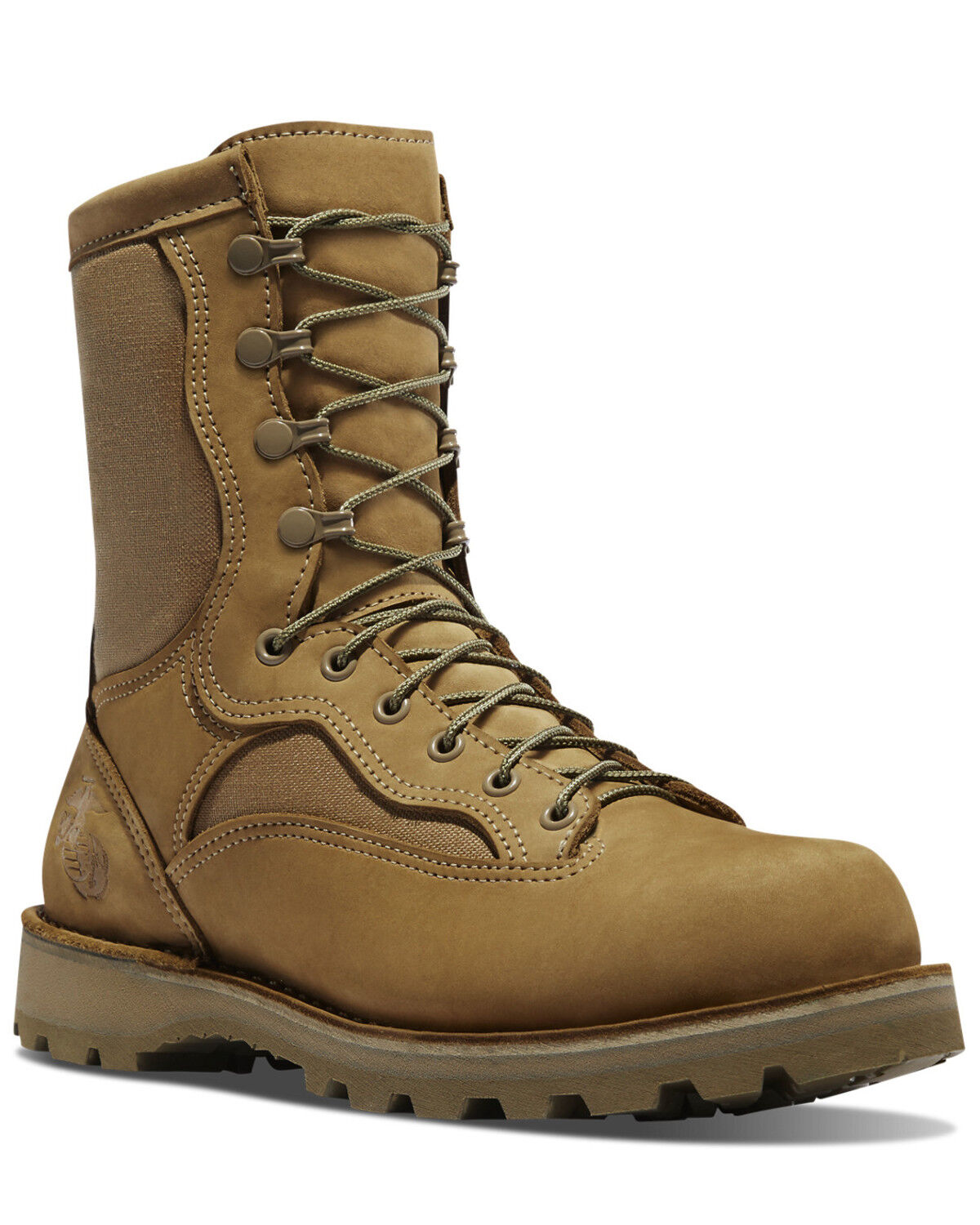 Image #1 - Danner Men's Marine Expeditionary Duty Boots - Soft Toe, Brown, hi-res