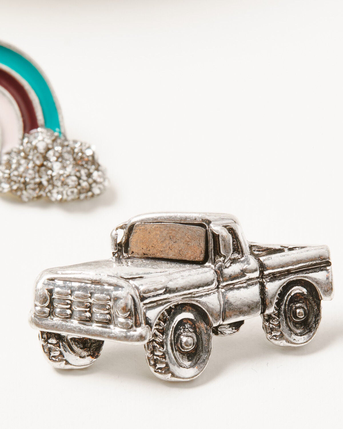 Image #2 - Lainey Wilson Women's Country Heart Pin Set - 3 Piece, Silver, hi-res