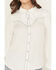 Image #3 - Shyanne Women's Embroidered Long Sleeve Snap Western Shirt, White, hi-res