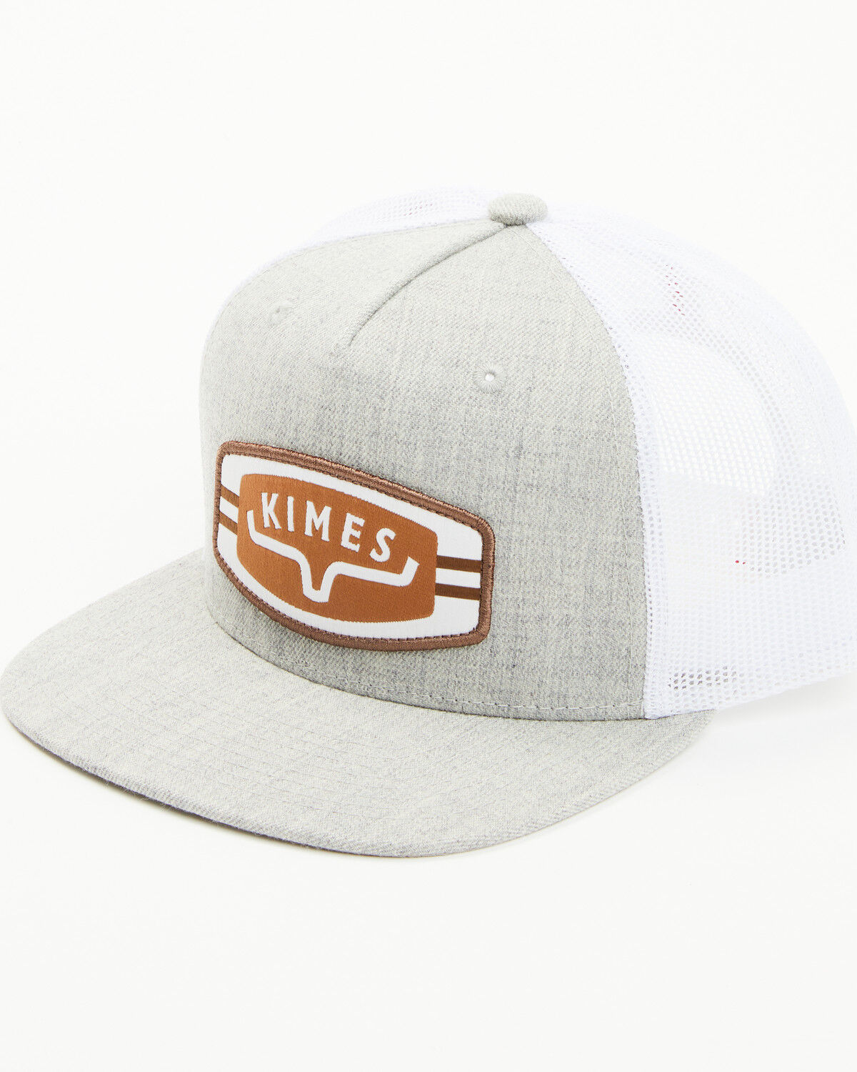 Image #1 - Kimes Ranch Men's Craftsman Logo Ball Cap, Heather Grey, hi-res