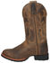 Image #3 - Smoky Mountain Little Boys' Showdown Western Boots - Round Toe, Brown, hi-res