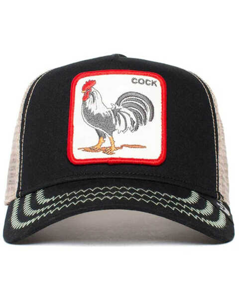 Image #3 - Goorin Bros Men's Black Rooster Patch Ball Cap, Black, hi-res