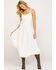 Image #1 - Scully Women's Solid Midi Dress, Ivory, hi-res
