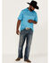 Image #2 - Cinch Men's ARENAFLEX Striped Short Sleeve Polo Shirt , , hi-res