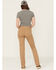Image #3 - Ariat Women's FR Duralight Ripstop Straight Work Pants, Khaki, hi-res