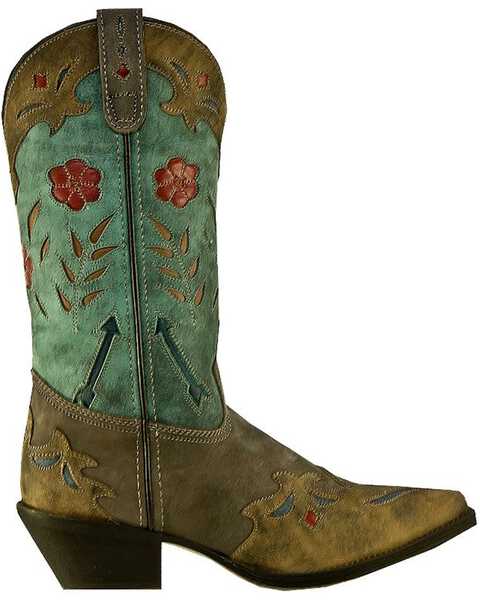 Image #2 - Laredo Women's Miss Kate Western Boots - Snip Toe, Brown, hi-res